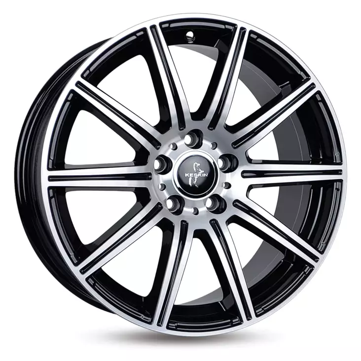 Keskin-Tuning KT16 Black Front Polish alumiinivanne 8.5x19 - 19-tuumaiset alumiinivanteet - 499-55726 - 1