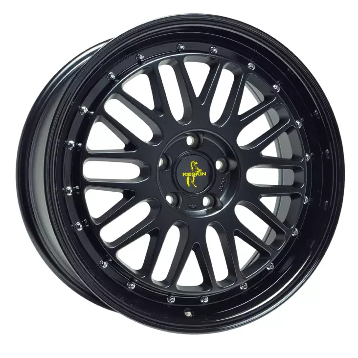 Keskin-Tuning KT22 Matt Black Painted alumiinivanne 8.0x18 - 18-tuumaiset alumiinivanteet - 499-175446 - 1