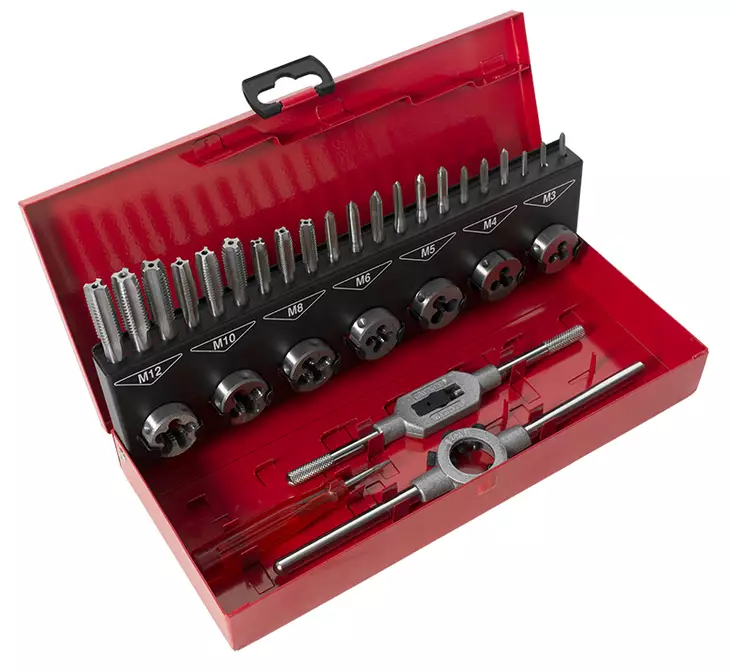 Kierretyökalusarja m3-m12 31-os - Kierretapit ja -pakat - LX8266 - 1