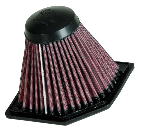 K&N Ilmasuodatin, K1200R,S 05-07 - Moottoripyörän ilmansuodattimet - D60896 - 1