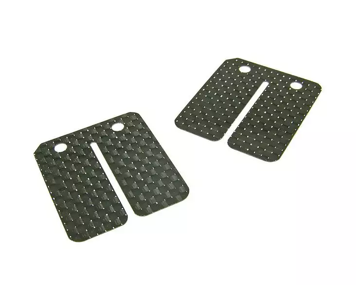 Läpät, Racing Carbon, (0,38mm), Minarelli Pysty-, Vaaka-sylinteri - Mopon ja skootterin kaasuttimen osat - D118666 - 1