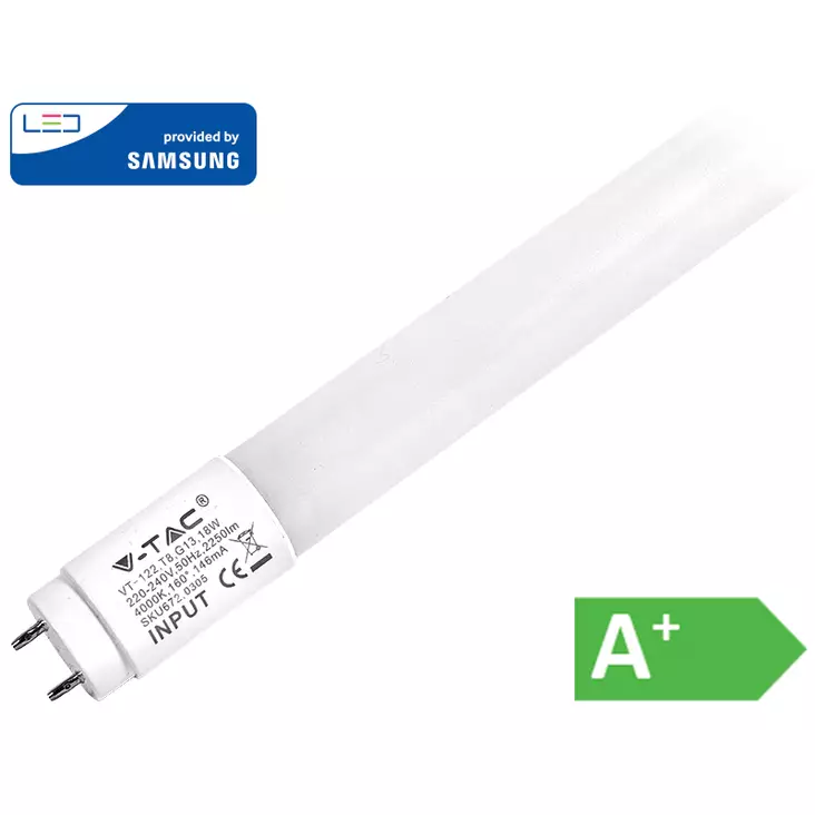 Led-putki t8 22w 1500mm 4000k 2000lm a+ - Työkalut - LX6186 - 1
