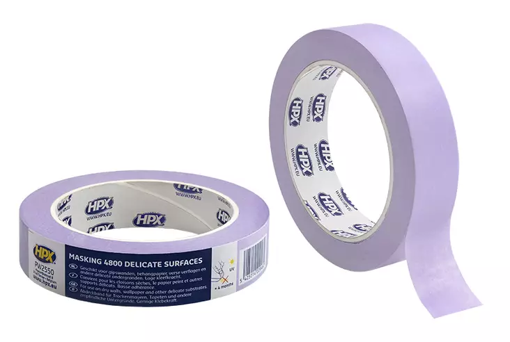 Maalarinteippi "tapetti" 25mm x 50m - Teipit ja suojaus - LX14526 - 1