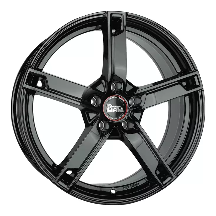 MAM W4 Black Painted alumiinivanne 7.0x17 - 17-tuumaiset alumiinivanteet - 499-175546 - 1