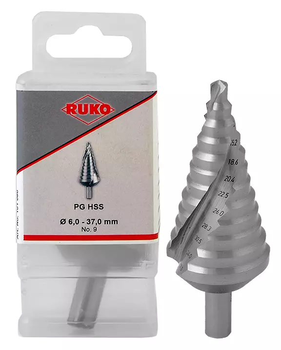 Metalliporraspora 9/m6,0-m37,0 - Reikäjyrsimet ja -kalvaimet - LX3146 - 1