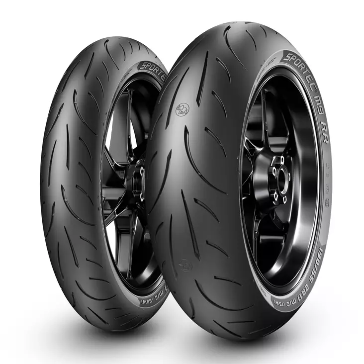 Metzeler Sportec M9 RR 110/70 ZR 17 M/C 54W TL Fr. - Supersport moottoripyörän renkaat - D342226 - 1