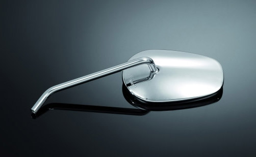 MIRROR CLASSIC (2 PC) CHROME with E-Mark chrome M10x1,25mm - Moottoripyörän peilit - D156366 - 1