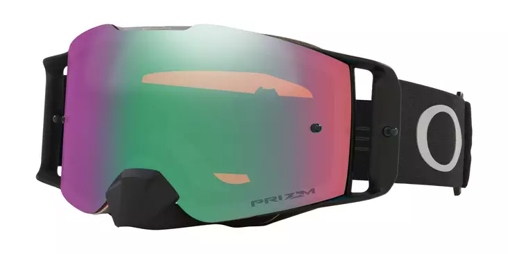 Oakley Goggles Front Line MX Tuff Blocks Black Gunmetal Prizm MX Jade - Crossilasit - D447716 - 1