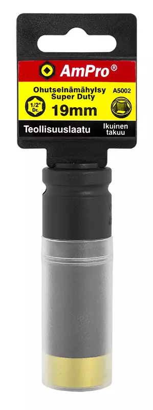 Ohutseinämähylsy 1/2" 19 mm super duty - Hylsyt ja voimahylsyt - LX7716 - 1