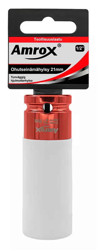 Ohutseinämähylsy 1/2" 21 mm - Hylsyt ja voimahylsyt - LX15276 - 1