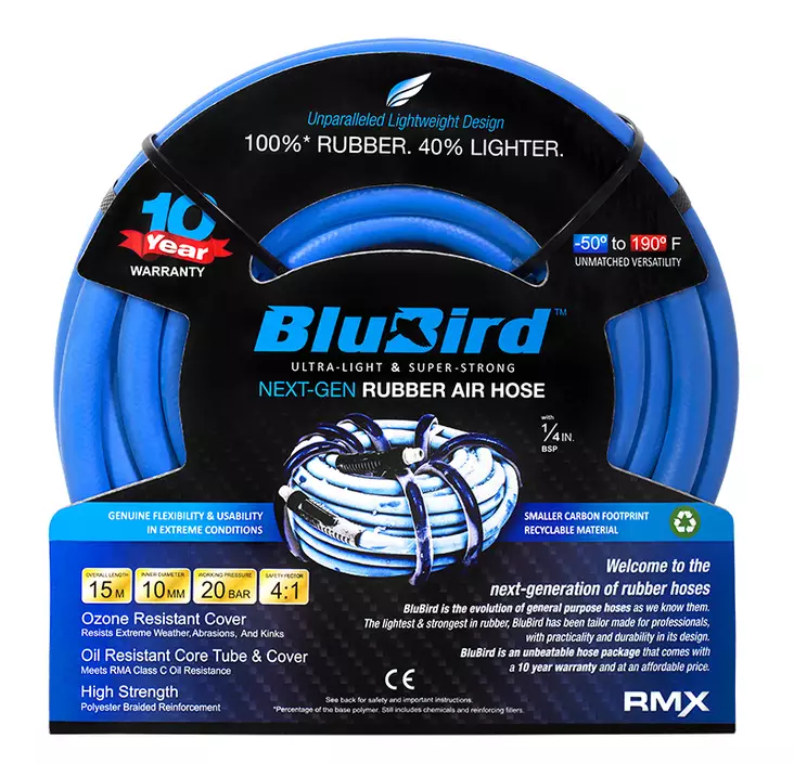 Paineilmaletku blubird 15m 3/8" - Paineilmaletkut - LX5436 - 1