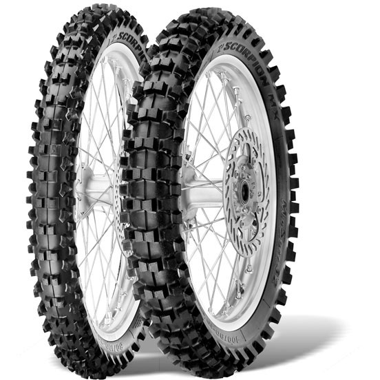 Pirelli Scorpion MX32 Mid Soft 80/100-21 M/C 51M MST Fr. - Crossi renkaat - D250966 - 1