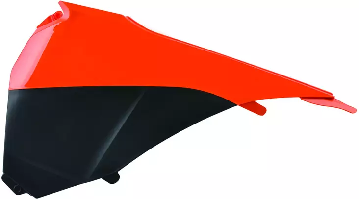 Polisport airbox cover KTM SX/SXF/XC/XCF (13-15) oem Orange KTM/ black (10) - Offroad muut muoviosat - D345436 - 1