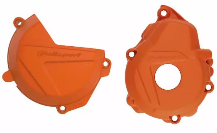 Polisport Kit Clutch+Igni. KTM EXCF/XCFW 250/350(17-23) Orange - Moottoripyörän moottorin kopat - D400556 - 1