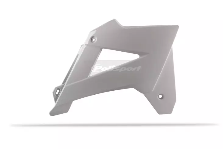 Polisport Radiator Scoops EC/EC-E125/200/250/300/450FSE(07-09) white (8) - Moottoripyörän jäähdyttimen suojat - D345766 - 1