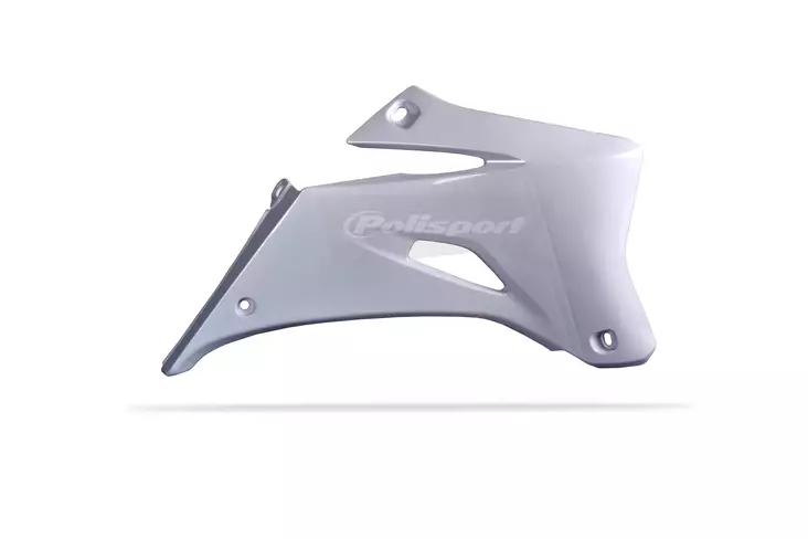 Polisport Radiator Scoops YZ250F/450F(06-09) white (7) - Moottoripyörän jäähdyttimen suojat - D344746 - 1