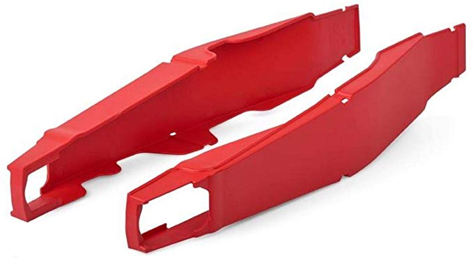 Polisport Swingarm Protector CR125/250 (04-07) CRF250X (08-17) red (12) - Offroad haarukansuojat - D344366 - 1