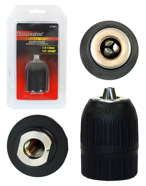 Poraistukka 13mm 1/2" x 20 - Metallinporaus - LX2276 - 1