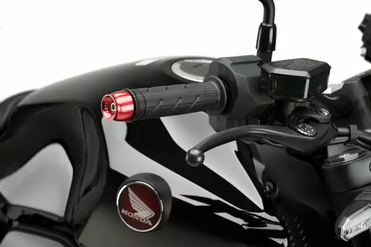 Puig Bar End Aluminum Mod.Speed Yamaha C/Green - Ohjaustangon päät ja painot - D453686 - 1