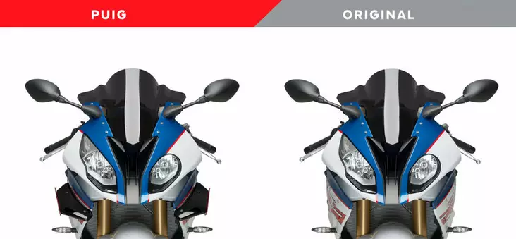 Puig Downforce Spoilers Bmw S1000Rr 15'-18' - Moottoripyörän katteet ja tuulenohjaimet - D337056 - 1
