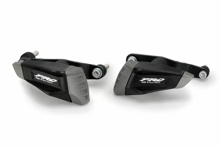 Puig Frame Sliders Pro 2.0 Kawasaki Zx-6R 24' C/Black - Moottoripyörän kaatumatapit - D501846 - 1