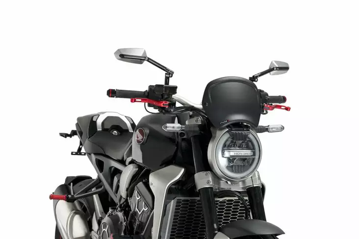 Puig Front Plate Honda Cb1000R Neo Sports Cafe 18' - Moottoripyörän katteet ja tuulenohjaimet - D337256 - 1