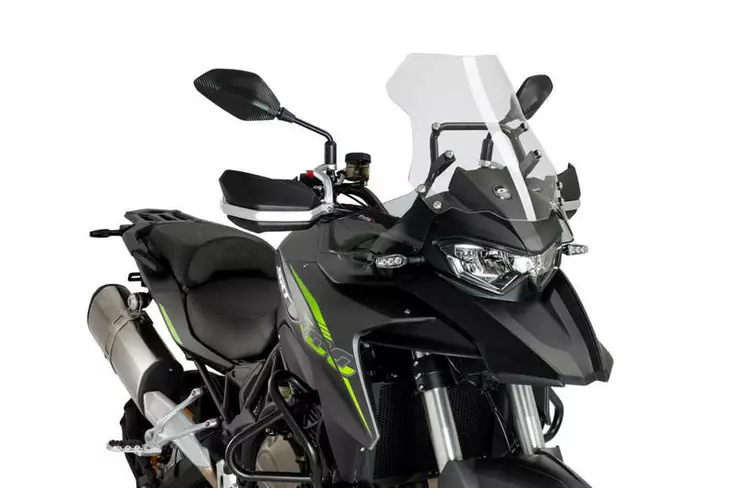 Puig Front Spoilers Qj SRT 550X Trail/On Road/Sr - Moottoripyörän katteet ja tuulenohjaimet - D503466 - 1