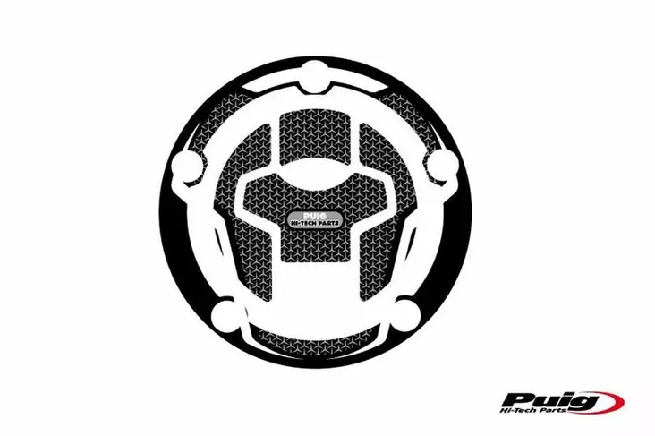 Puig Fuel Cap Cover Mod.Naked Suzuki C/Grey - Mallikohatiset tarrasarjat - D302536 - 1