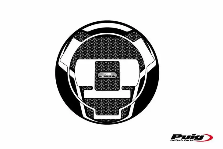 Puig Fuel Cap Cover Naked Bmw C/Gray - Mallikohatiset tarrasarjat - D299466 - 1