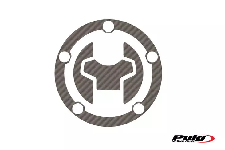 Puig Fuel Cap Cover Xtreme Suzuki C/Carbon - Mallikohatiset tarrasarjat - D303256 - 1
