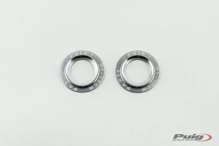 Puig Kit Rings Anodized Front Fork-Swing Arm Protector - Moottoripyörän kaatumatapit - D337406 - 1