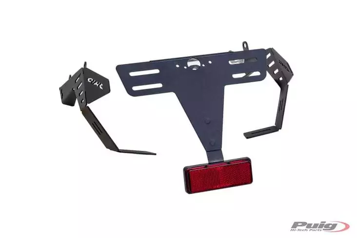 Puig License Support Honda Cbr600Rr 03-06'C/Black - Moottoripyörän rekisterikilven telineet - D296946 - 1