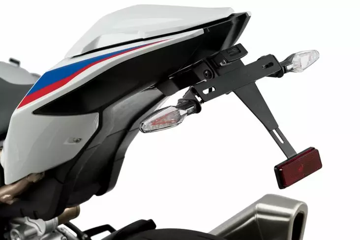 Puig Portamatriculas Bmw S1000Rr 19' C/Negro - Moottoripyörän rekisterikilven telineet - D337586 - 1