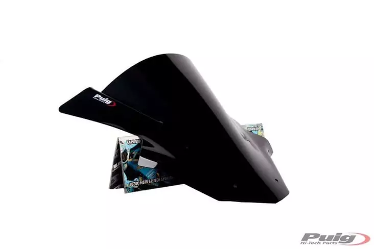 Puig Racing Screen Kawasaki Zx10R 11-15 C/Black - Moottoripyörän katteet ja tuulenohjaimet - D148336 - 1