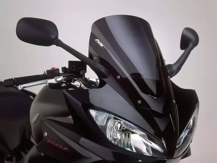 Puig Racing Screen Yamaha Fazer 06-16' C/Dark Smoke - Moottoripyörän katteet ja tuulenohjaimet - D74016 - 1