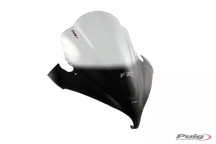 Puig Racing Screen Yamaha Fz6 Fazer 04-08 C/Clear - Moottoripyörän katteet ja tuulenohjaimet - D296976 - 1