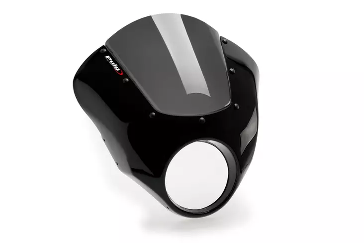 Puig Semifairing Mod.Dark Night Triumph Bonneville Spee - Moottoripyörän katteet ja tuulenohjaimet - D466086 - 1
