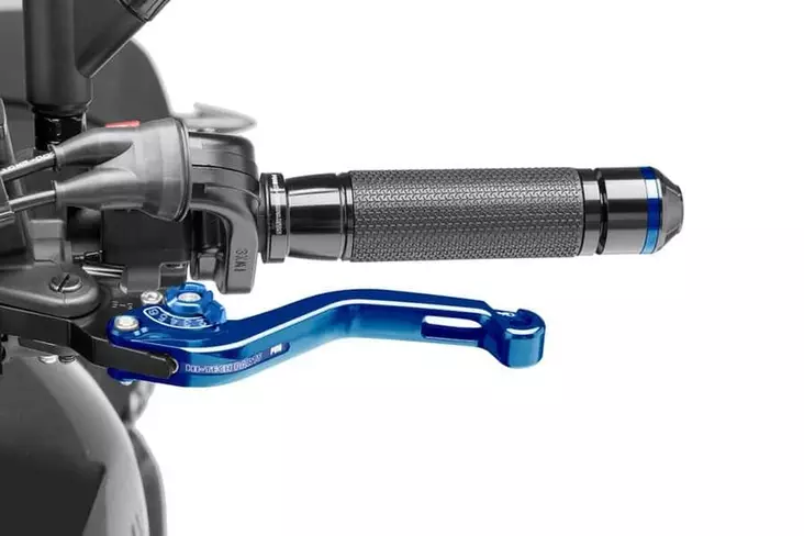 Puig Short Clutch Lever 16'C/Blue Selector C/Blue - Moottoripyörän vivut ja vivunrungot - D297476 - 1