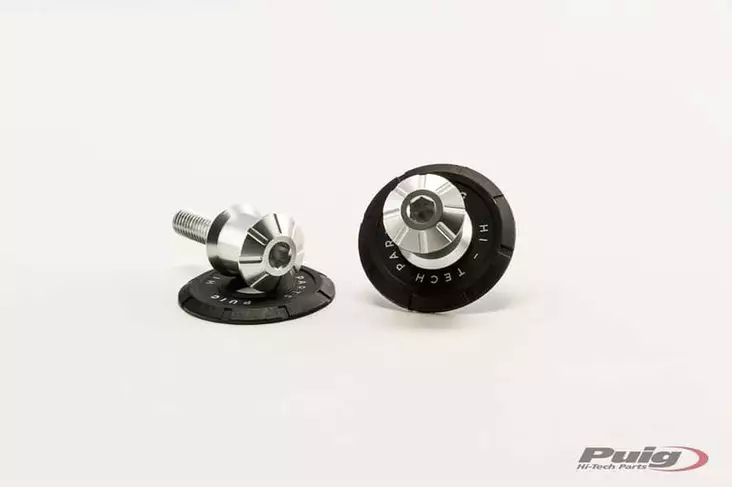 Puig Spools Hi-Tech Parts Dim.10 Ktm C/Silver - Moottoripyörän kaatumatapit - D302236 - 1