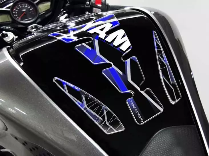 Puig Tank Pad Mod.Wings Yamaha C/Blue-Black - Moottoripyörän tankinsuojat - D298246 - 1