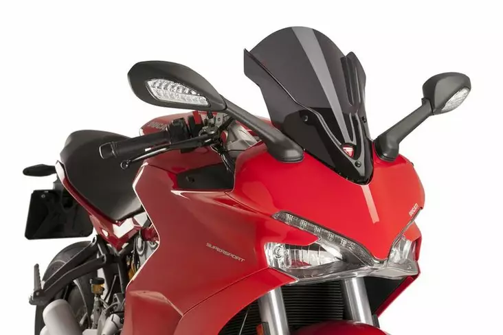 Puig Touring Screen Ducati Supersport 939/S 17-20'' C/D - Moottoripyörän katteet ja tuulenohjaimet - D302546 - 1