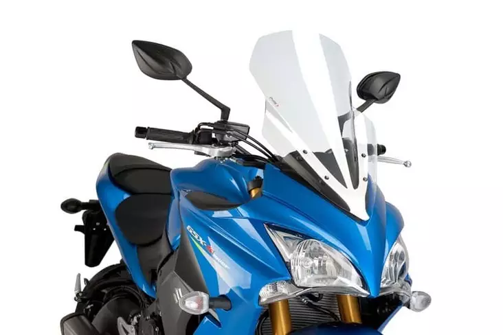 Puig Touring Screen Gsx-S1000F 15'-21' C/Clear - Moottoripyörän katteet ja tuulenohjaimet - D301046 - 1