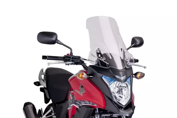 Puig Touring Screen Honda Cb500X 13-15' C/Clear - Moottoripyörän katteet ja tuulenohjaimet - D299746 - 1