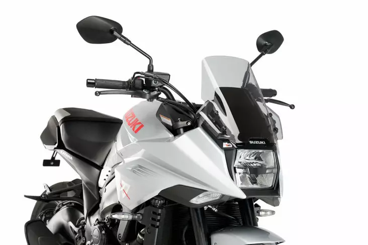 Puig Touring Screen Suzuki Katana 19' C/Smoke - Moottoripyörän katteet ja tuulenohjaimet - D338076 - 1