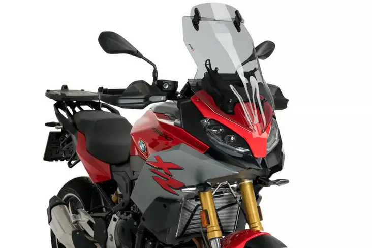 Puig Touring Screen/Visor Bmw F900Xr 20' C/Smoke - Moottoripyörän katteet ja tuulenohjaimet - D406946 - 1