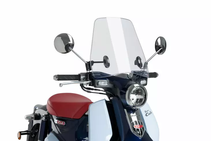 Puig Wind.Urban.Honda Super Cub C125 18'- C/Clear - Moottoripyörän katteet ja tuulenohjaimet - D338136 - 1