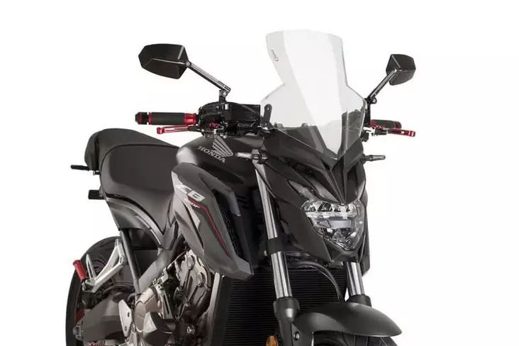 Puig Winds. New Generation Honda Cb650F 17-18' C/Clear - Moottoripyörän katteet ja tuulenohjaimet - D302926 - 1