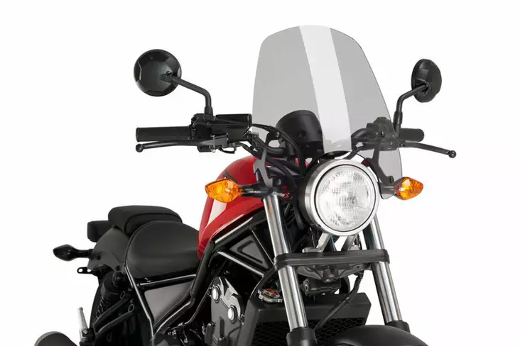Puig Winds. New Generation Honda Rebel 300/500 17-23'C/ - Moottoripyörän katteet ja tuulenohjaimet - D302596 - 1