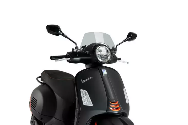 Puig Windshield Model Gts Sport Vespa Gts 300 Hpe/Supe - Moottoripyörän katteet ja tuulenohjaimet - D503416 - 1