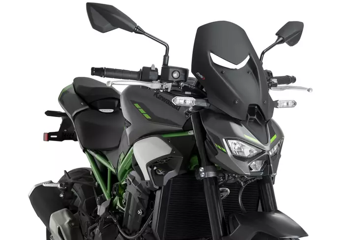 Puig Windshield New Generation Touring Kawasaki Z900 25 - Moottoripyörän katteet ja tuulenohjaimet - D536976 - 1